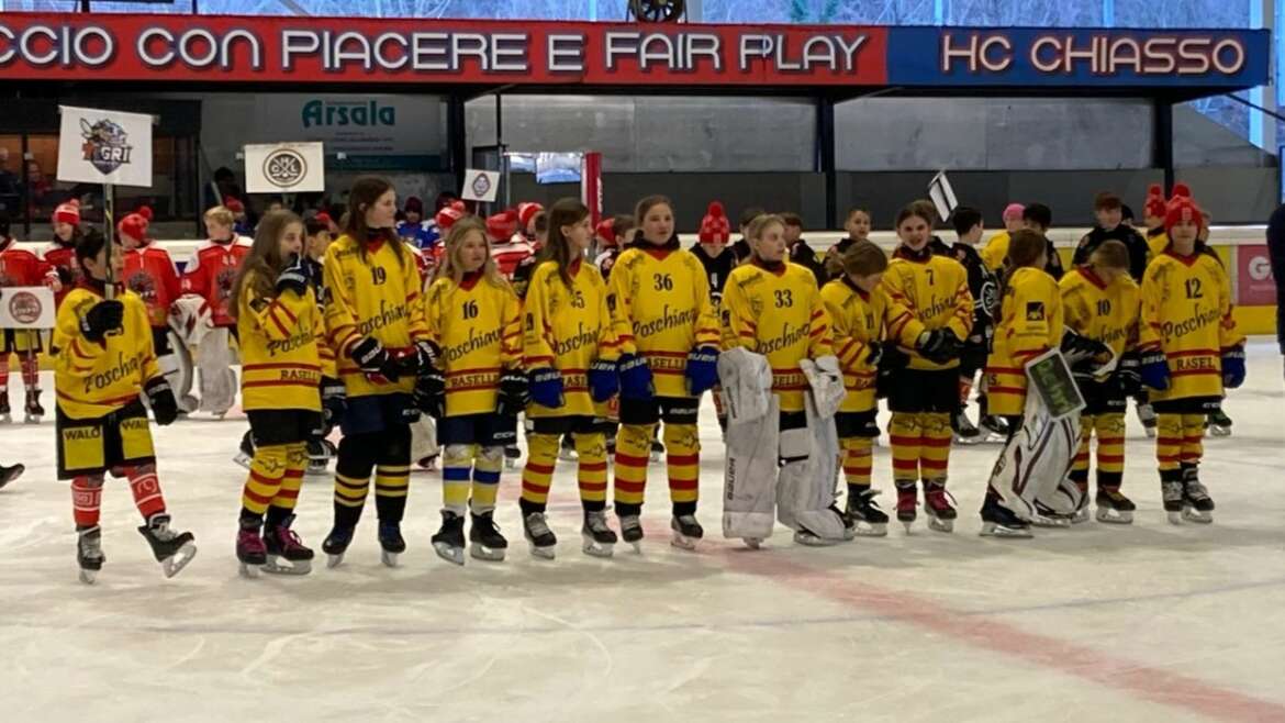 Premiere des TIGRI U12 Mädchen Teams in Chiasso